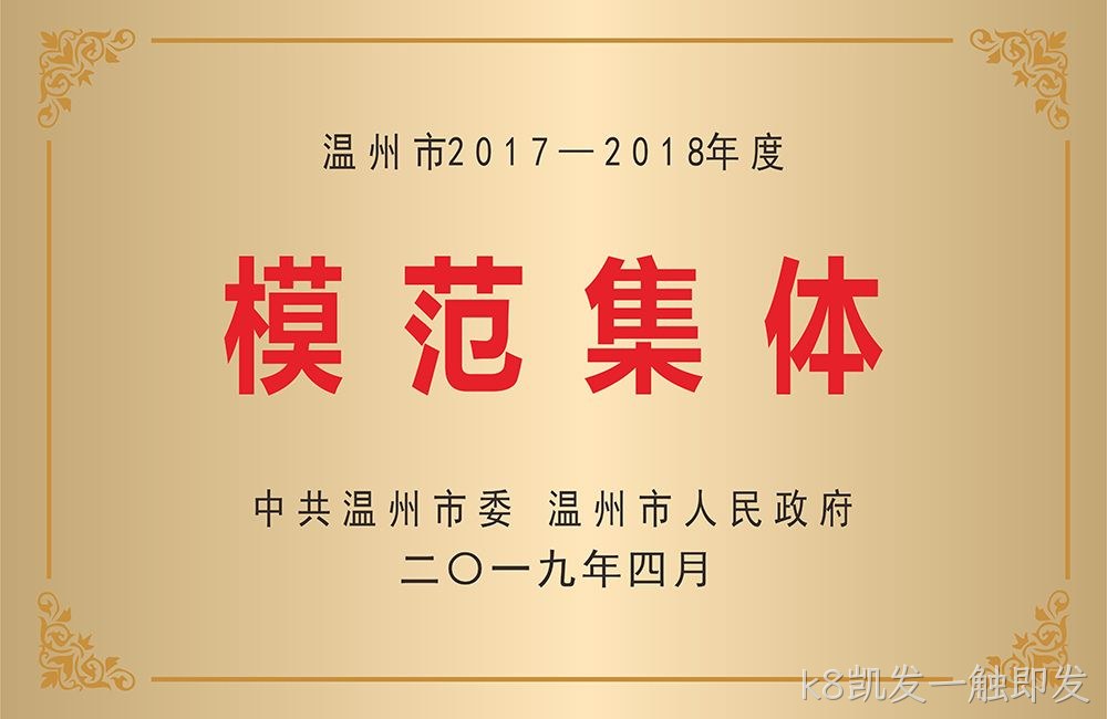 温州市模范集体