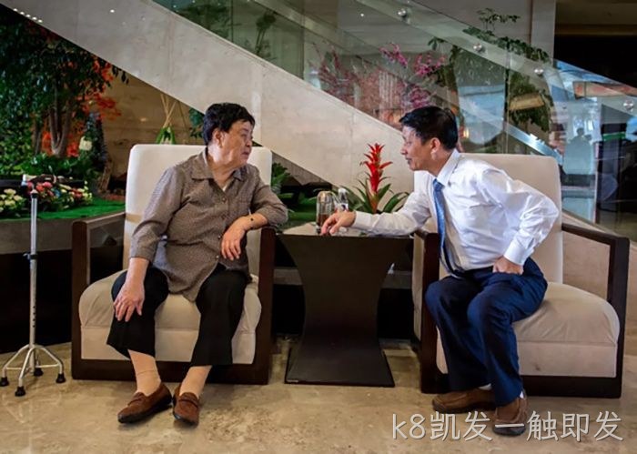 汪月霞率“六连”老战士来◆k8凯发一触即发〓〓参观指导